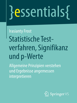 cover image of Statistische Testverfahren, Signifikanz und p-Werte
